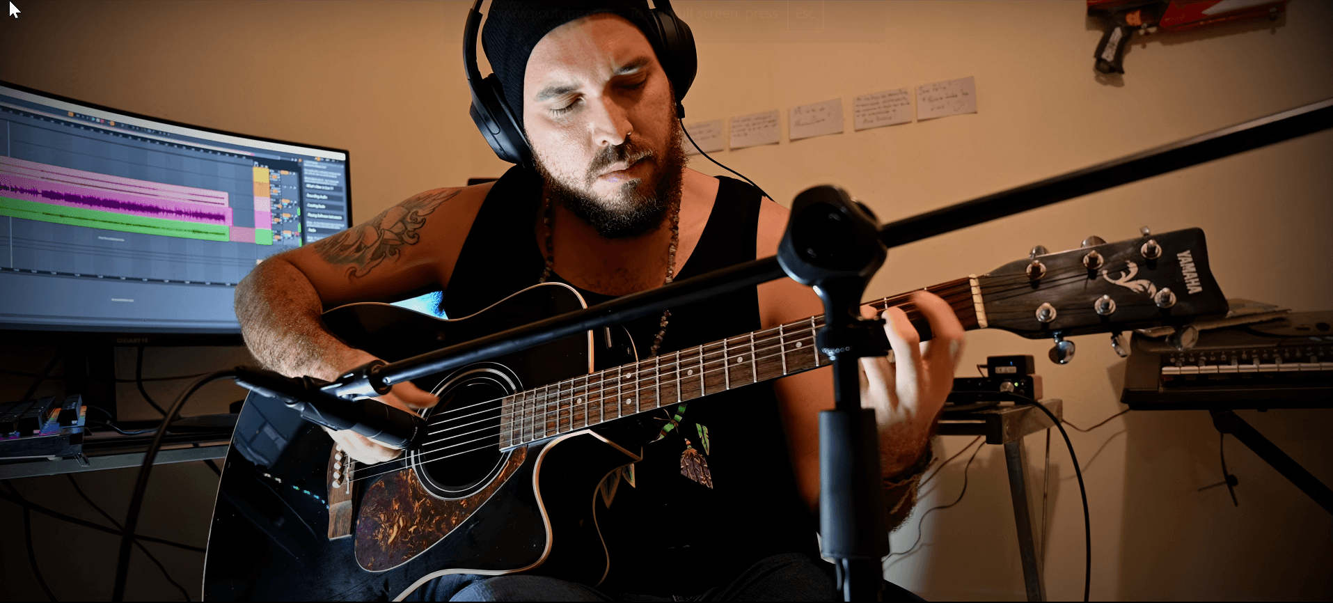 Nightsyrc performing acoustic set in Puerto Vallarta